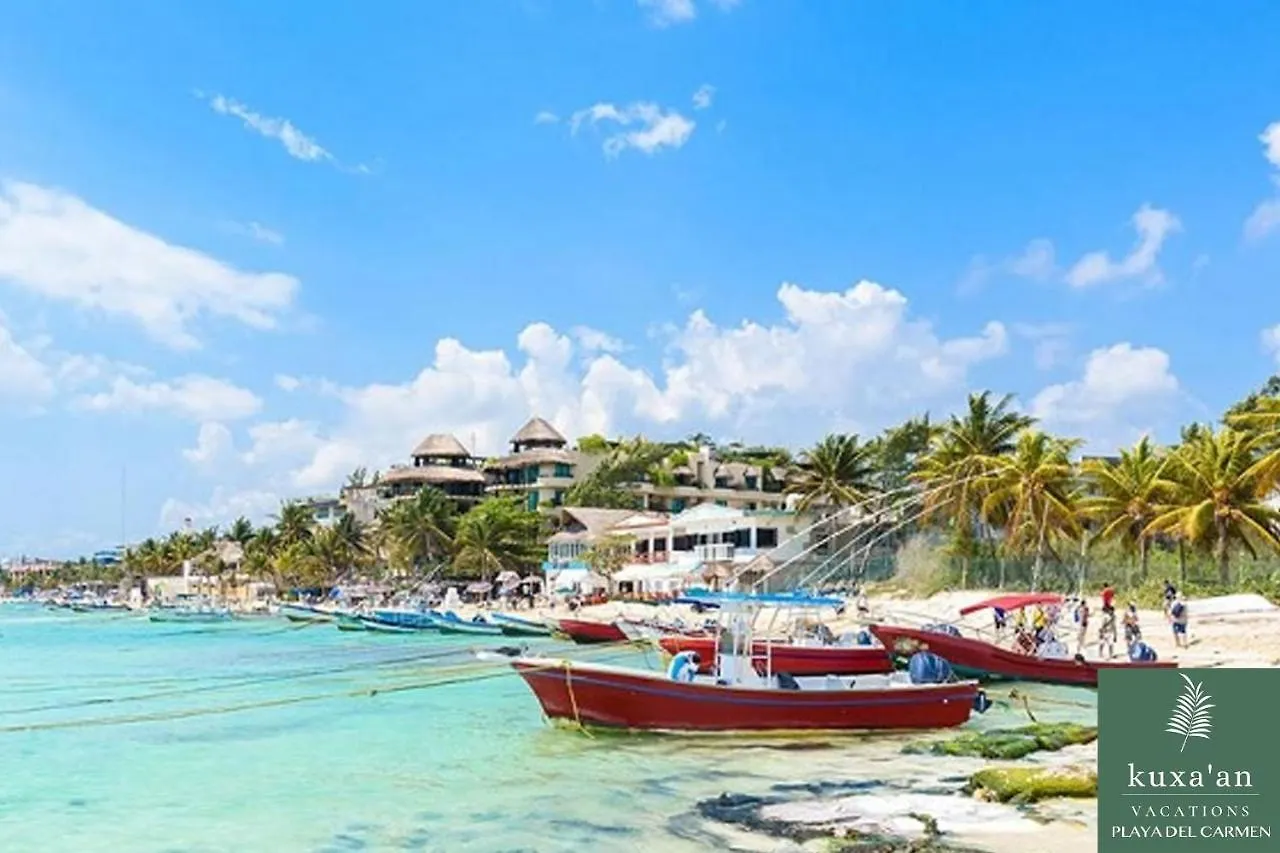 Kuxaan Cielo Departamento Con Rooftop Terraza Privada Cerca De La Playa Πλάγια Ντελ Κάρμεν 0*,